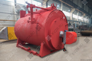 Котел паровой среднего давления с горелкой