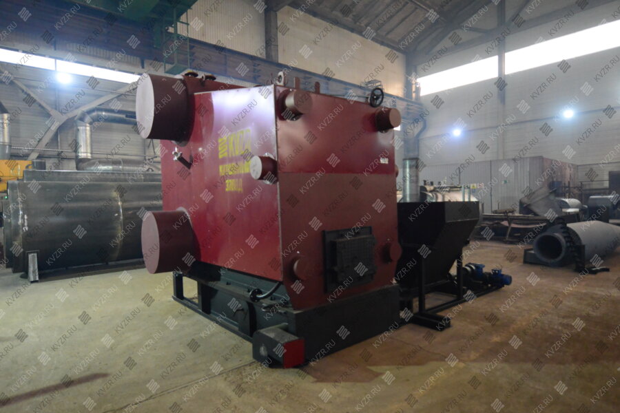 Парогенератор под древесное топливо